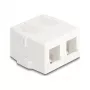 Pistikuraam DELOCK 85843 plastist valge 545x573x324 mm