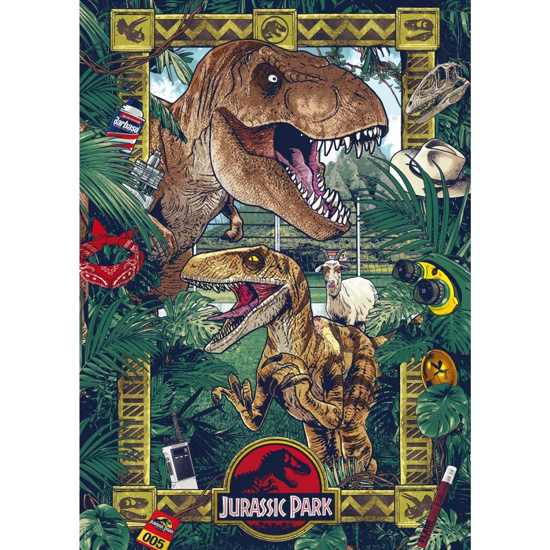 Pusle schmidt spiele Jurassic Park – The Age of Dinosaurs, 1000 tk, 58579