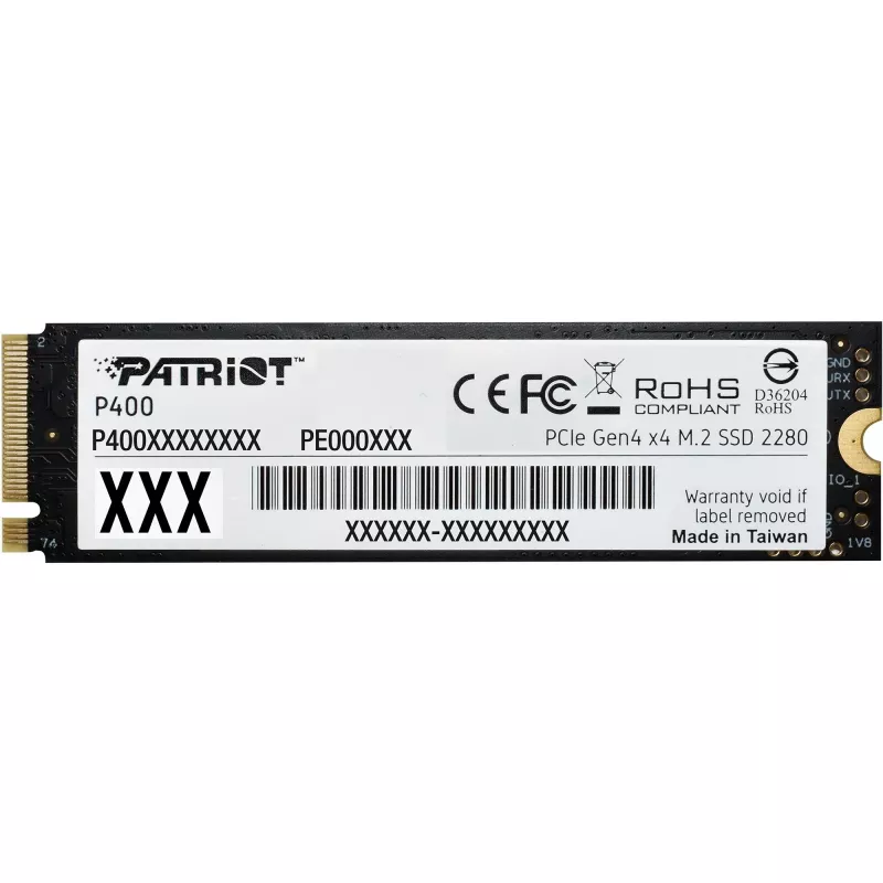 Patriot P400 500GB M.2 PCIe Gen4 x4 NVMe 2.0 SSD