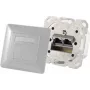 Pistikupesa 2 x RJ-45 ShiverPeaks 74280-PW — Cat6a, 500 MHz, pärlvalge, metallkorpus