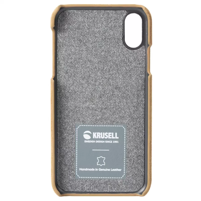 Cover Krusell Broby iPhone XS Max 16.5 cm (6.5 tolli) Pruun