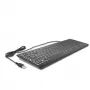 DeLOCK 12170 klaviatuur universaalne USB QWERTZ saksa must mehaaniline RGB