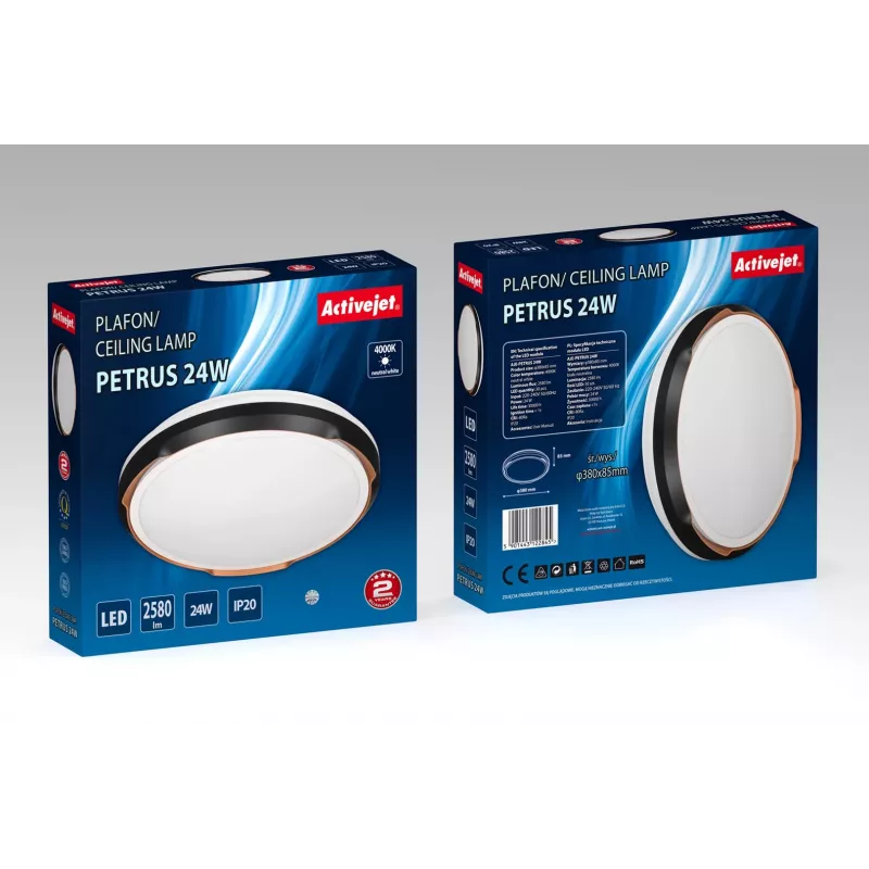 Activejet LED laelamp AJE-PETRUS 24W
