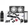 Alphacool 11992 - veeblokk - Acetal - akrüül - Alumiinium - Messing - Vask - Nikkel - Roostevaba teras - Must - Läbipaistev - 1/4 - 60 °C - 0,8 baari (11992)
