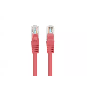 Fluke Passed Lanberg patchcord cat.6 UTP 1.5m punane 10-pakk