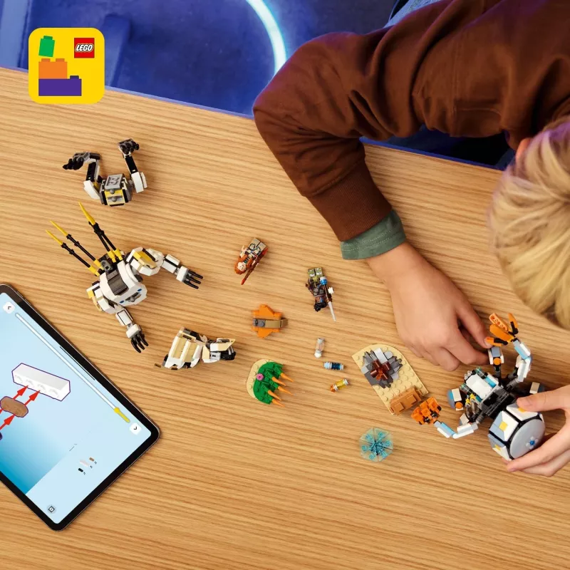 LEGO komplekt Horizon Adventures 77037 – Aloy ja Varl vs Shell-Walker ja Sawtooth, 768 tk, 2 minifiguuri