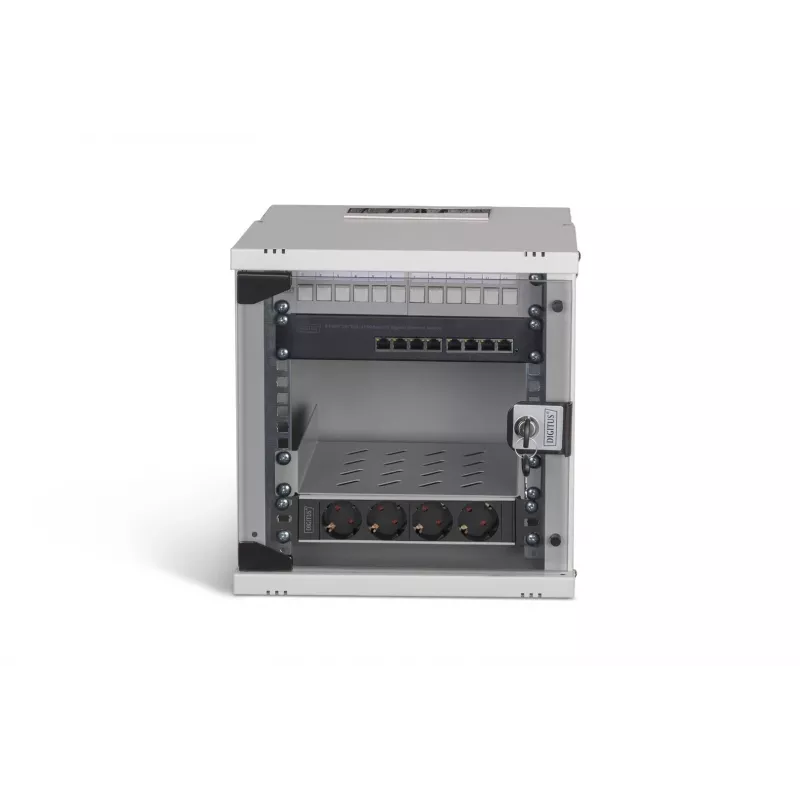 Digitus SOHO Pro võrgukomplekt, 254 mm (10) - 6U, 315 x 300 mm (L x S)