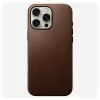 Mobiiltelefoni ümbris Nomad NM01389385 iPhone 16 Pro Max jaoks, 17,5 cm (6,9 tolli), pruun, alumiinium/PC/mikrokiud/nahk
