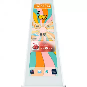 Y70 Touch Display täiendus Snow Valge (36,8 cm (14,5 tolli), valge, 14,5-tolline puuteekraan)