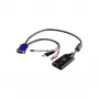 ATEN USB-VGA–Cat5e/6 KVM-adapterkaabel (protsessorimoodul), heli ja virtuaalmeedia toega