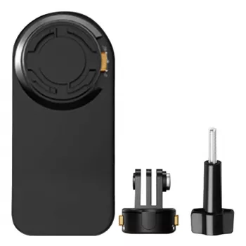 Seljakotikinnitus Puluz PU1055B spordikaameratele – ühildub Osmo Action 5, Pro Insta360, Ace Pro 2 – Must