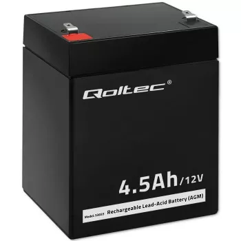 AGM aku Qoltec 53033 4.5 Ah 15 V 65.5 A mootorratas