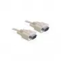 Jadakaabel DeLOCK RS-232 10m Beež DB-9 82983