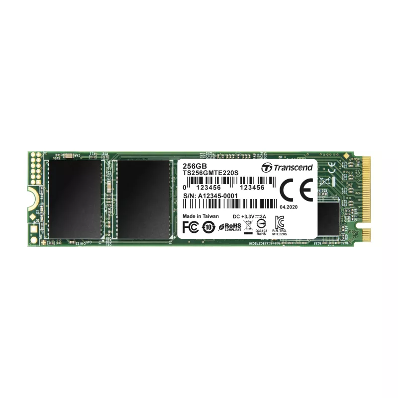 Transcend 220S SSD-ketas 256GB M.2 PCIe