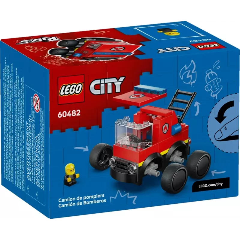 LEGO CITY 60482 Sõidud - Tuletõrjeauto