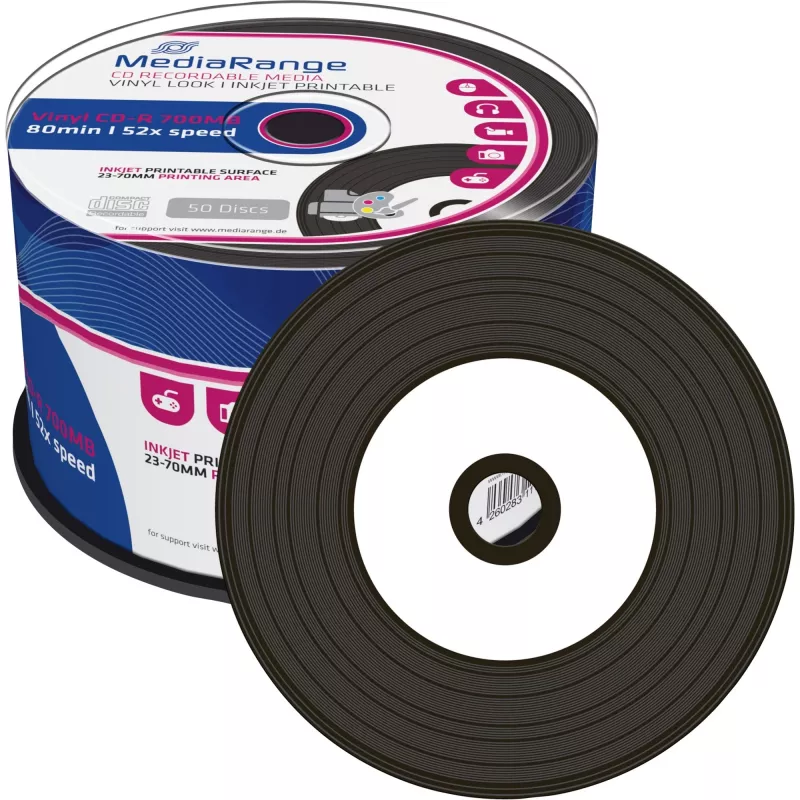 CD-R MediaRange MR226 700MB 52x 50 tk