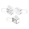 Seinale paigaldatav riiul Triton 19-tolline Rack Wall-mount 4U/250
