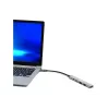 USB-Jaotur Port Designs 900163 USB-C 5000 Mbit/s Hõbedane