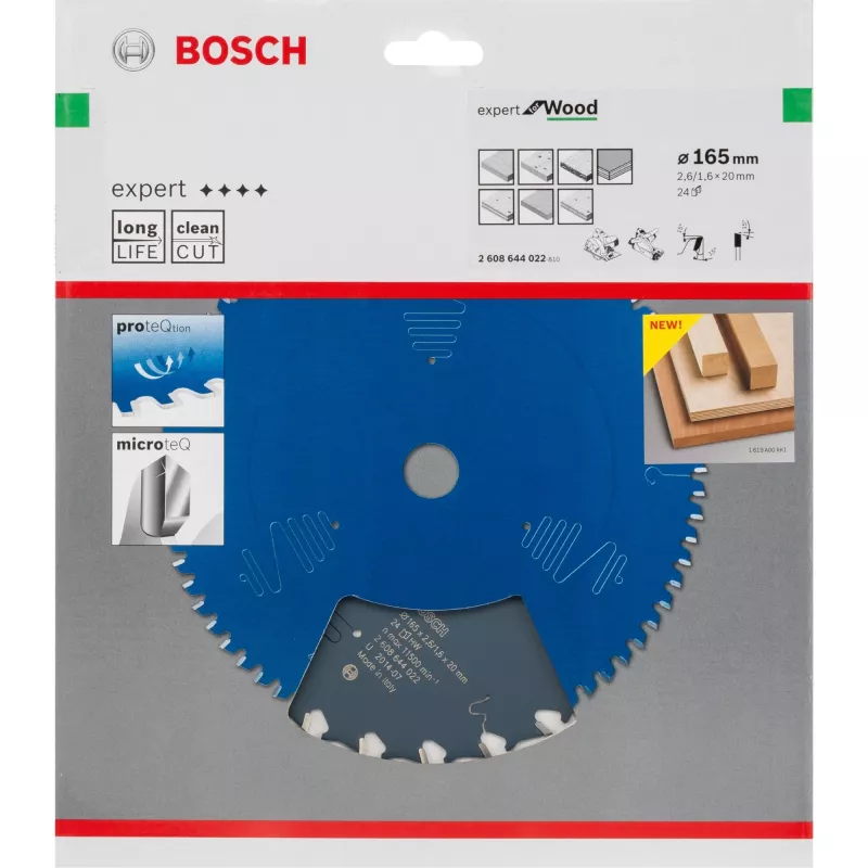 Ketassaeketas Bosch 2608644022 16,5 cm 1 tk