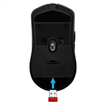 Juhtmevaba mängurihiir DEFENDER Demon GM-534 RF, mõlemakäeline, 3200 DPI, 5 nuppu, 2,4 GHz USB-A nano vastuvõtja