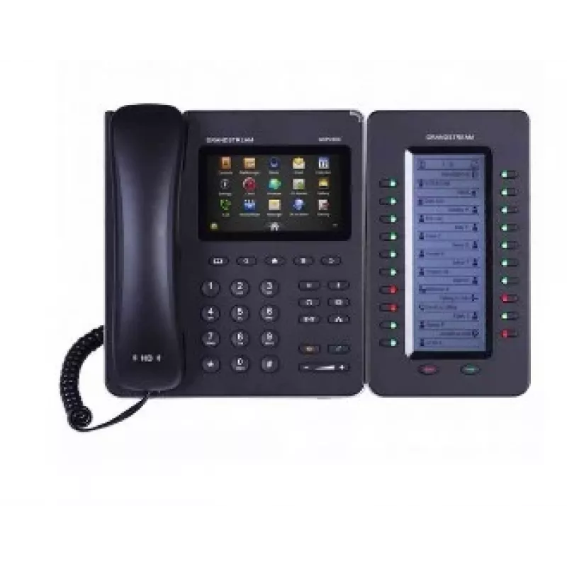 Grandstream Networks GXP2200EXT IP lisamoodul Must 20 nuppu
