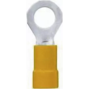 LappKabel rõngaskaabliking Ristlõige (max.)=6 mm² Osaliselt isoleeritud Kollane 63104350 50 tk (63104350)