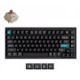 Mehaaniline klaviatuur Keychron Q1 Ultra 8K — 75% paigutus, USB + RF-juhtmevaba + Bluetooth, RGB, must