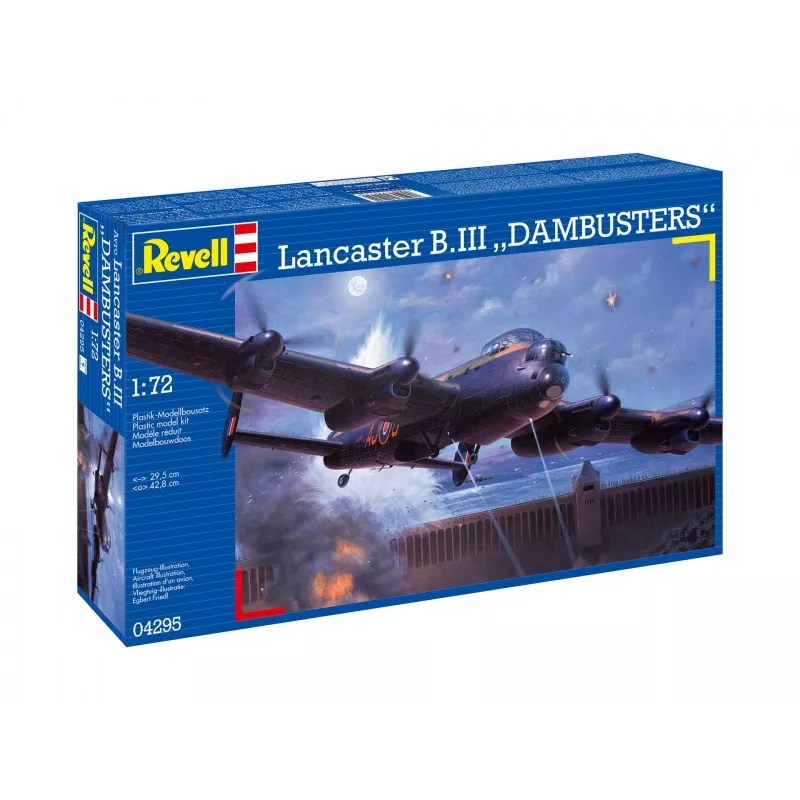Revell Lancaster B. Iii Dambusters (04295) 1:72 Skaala Lennuki Plastikmudelikomplekt