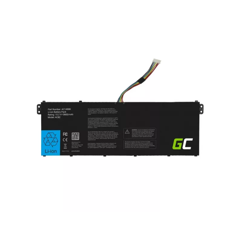 Green Cell AC62 sülearvuti varuosa aku