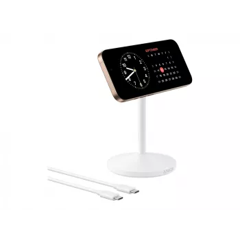 Anker MagGo Peakomplekt Valge USB Juhtmevaba Kiirlaadimine Siseruumides