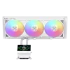 Gamemaxi protsessori vedelikjahutus | GLACIER 360 LCD WH | Intel, AMD