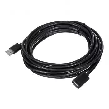 USB-pikenduskaabel Unitek Y‑C418GBK 5 m USB A USB A USB 2.0, must
