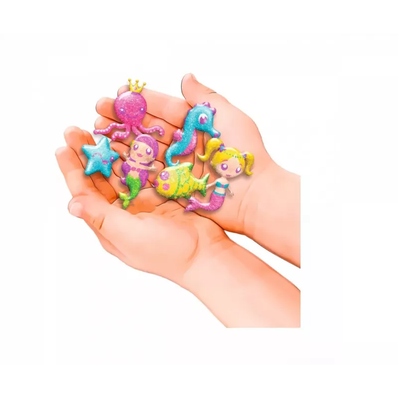 SIMBA Aqua Gelz komplekt Magic Mermaids mängukomplekt, mudel 106322568, meisterduskomplekt veeaktiveeritavate geelhelmestega