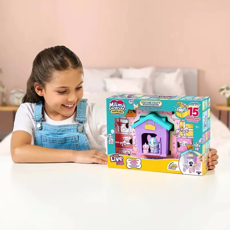 Figuuride komplekt Little Live Pets - Families Moms House Party