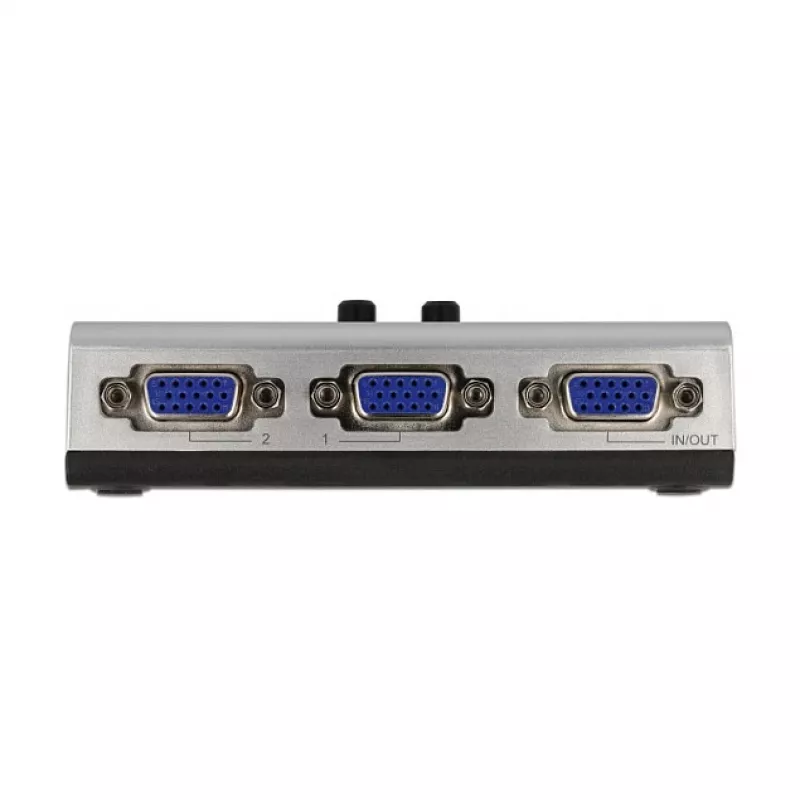 VGA-lüliti DeLOCK 87758 2 pordiga käsitsi kahesuunaline