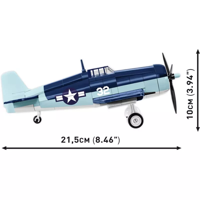 Ehitusklotsid COBI Grumman F6F Hellcat 235 tk