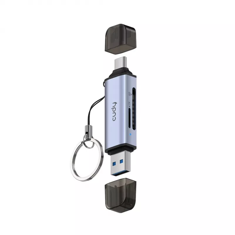 CUDY UH200 2-ühes USB 3.0 kaardilugeja