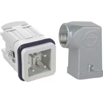 LappKabel pistikukomplekt EPIC®KIT H-A 3 75009604 3 + PE kruvid 1 komplekt (75009604)