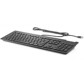 HP 911502-091 klaviatuur USB Norra Must Täissuuruses Mehaaniline