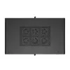 19-tolline riiulikapp LANBERG FF01-6022-23B, 22U, 600×1000 mm, must, perforeeritud uksed