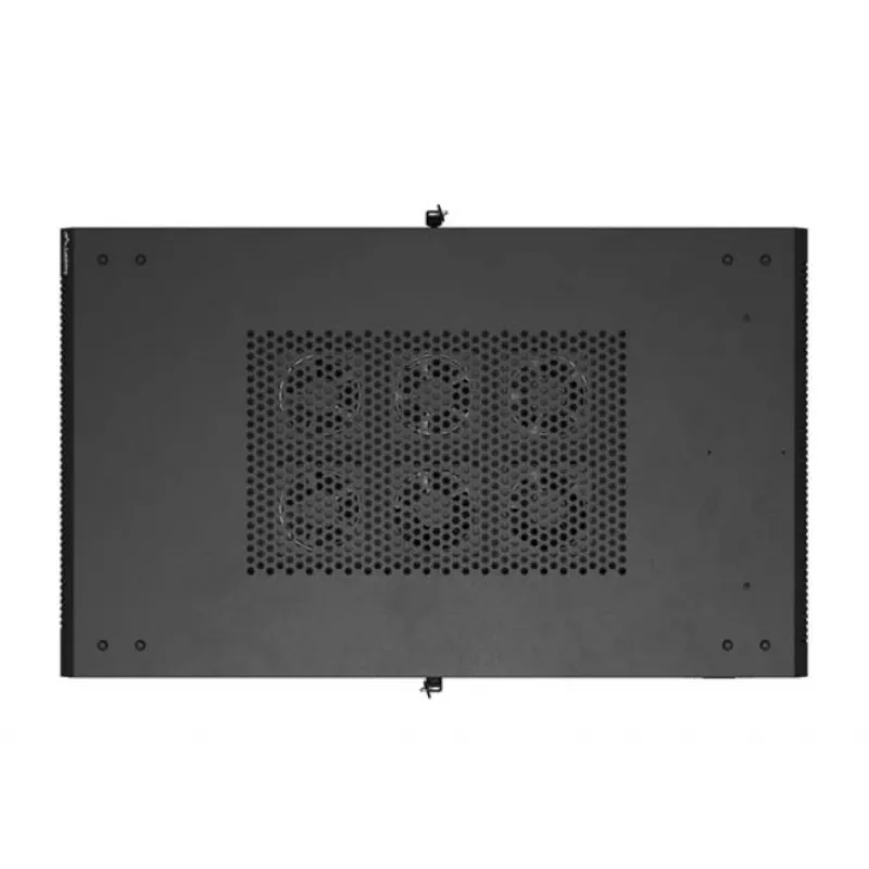 19-tolline riiulikapp LANBERG FF01-6022-23B, 22U, 600×1000 mm, must, perforeeritud uksed