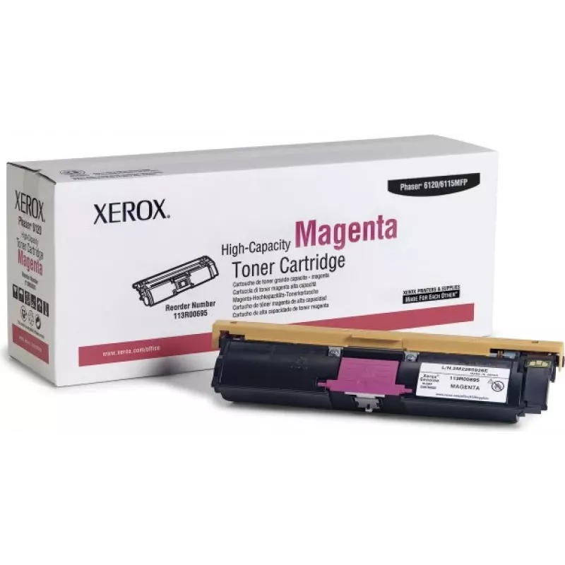 Xerox Phaser 6120 - Mit hoher Kapazität - Magenta - Original - Tonerpatrone - für Phaser 6115MFP/D, 6115MFP/N, 6120, 6120N, 6120VN