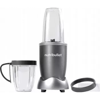 Kruvisegisti NUTRIBULLET NB606B 600W, Tritan kann 0,7 L, 6 tera, 1 kiirus, 500 ml kruus, hall