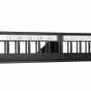 Patch panel 1U LANBERG PPKS-1124-B, 24 porti, 1U, ABS, must, 482.6×44.5×154 mm