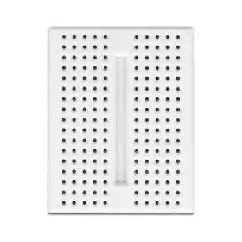 Breadboard DELOCK 18316 — jootevaba prototüüpimisplaat, plastik, 36×46×10 mm, valge