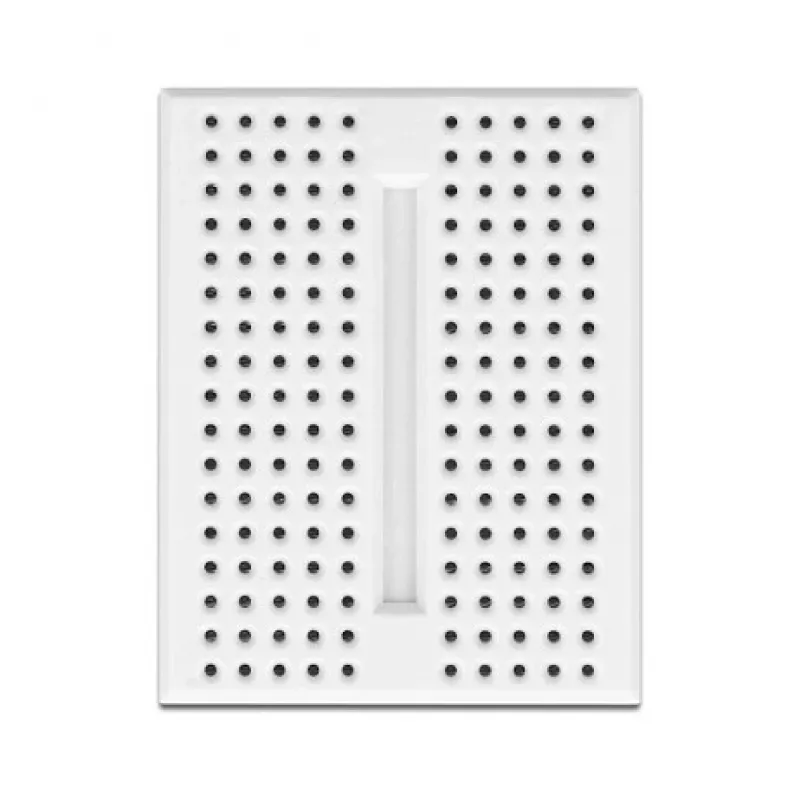 Breadboard DELOCK 18316 — jootevaba prototüüpimisplaat, plastik, 36×46×10 mm, valge