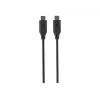 USB-kaabel Silicon Power LK15CC 1m USB C Must 0,48 Gbit/s