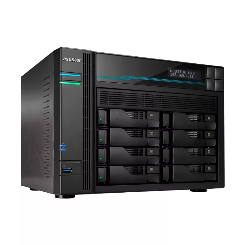 Asustor AS6508T NAS Tower Intel Atom® C3538 8 GB DDR4 0 TB ADM Must