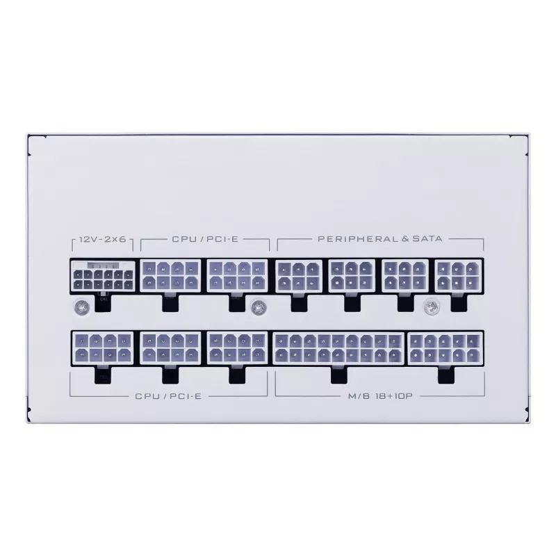 Toiteplokk lian li SX Series 850W 80 PLUS Platinum PCIe 5.1 ATX 3.1 täielikult modulaarne