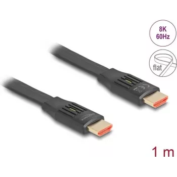 DeLOCK HDMI-kaabel 1 m, tüüp A, standardne, must, 48 Gbit/s